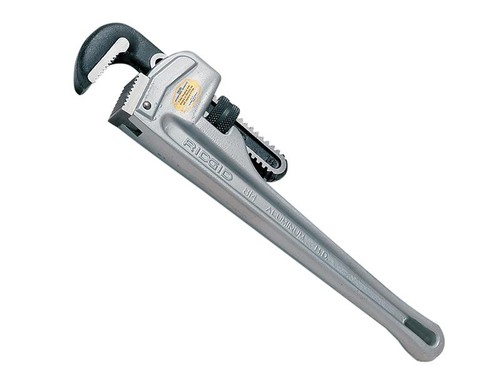 Ridgid aluminum straight pipe - aluminum,