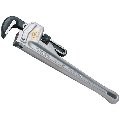 Ridgid aluminium straight pipe - aluminium,