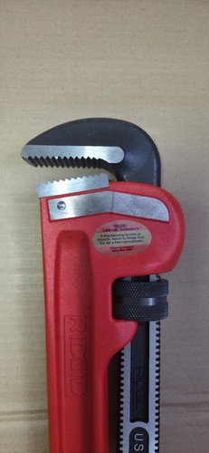 Ridgid heavy duty pipe wrench - pipe,