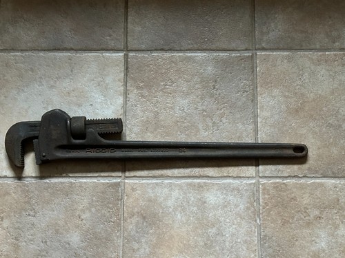 Ridgid pipe wrench - ridgid, inch