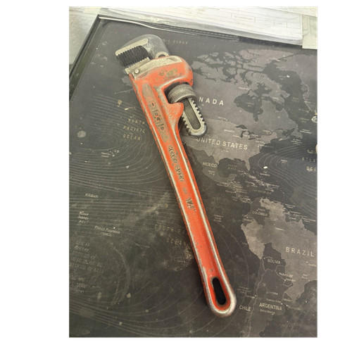 Ridgid 14in adjustable - ridgid, pipe
