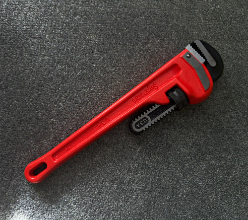 Supreme ridgid pipe - pipe, wrench
